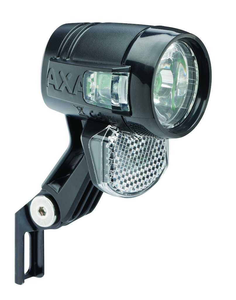 Framlampa blueline 30e för navdynamo/ebike 30 lux axa