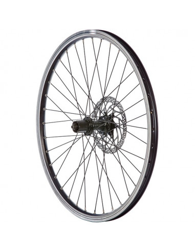 Hjul bak 559-19 db/sv 8/9-del bsq shimano hb-rm35 36-hål qr svart eker