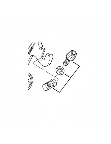 Justerskruv för vajer till rullbroms bla. br-im41-f mfl. shimano