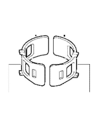 Distans framväxelklamma 34,9 mm till 31,8 mm shimano